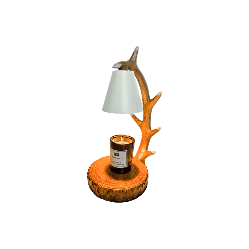 Nature-Inspired Candle Warmer Lamp - Deer's Breath